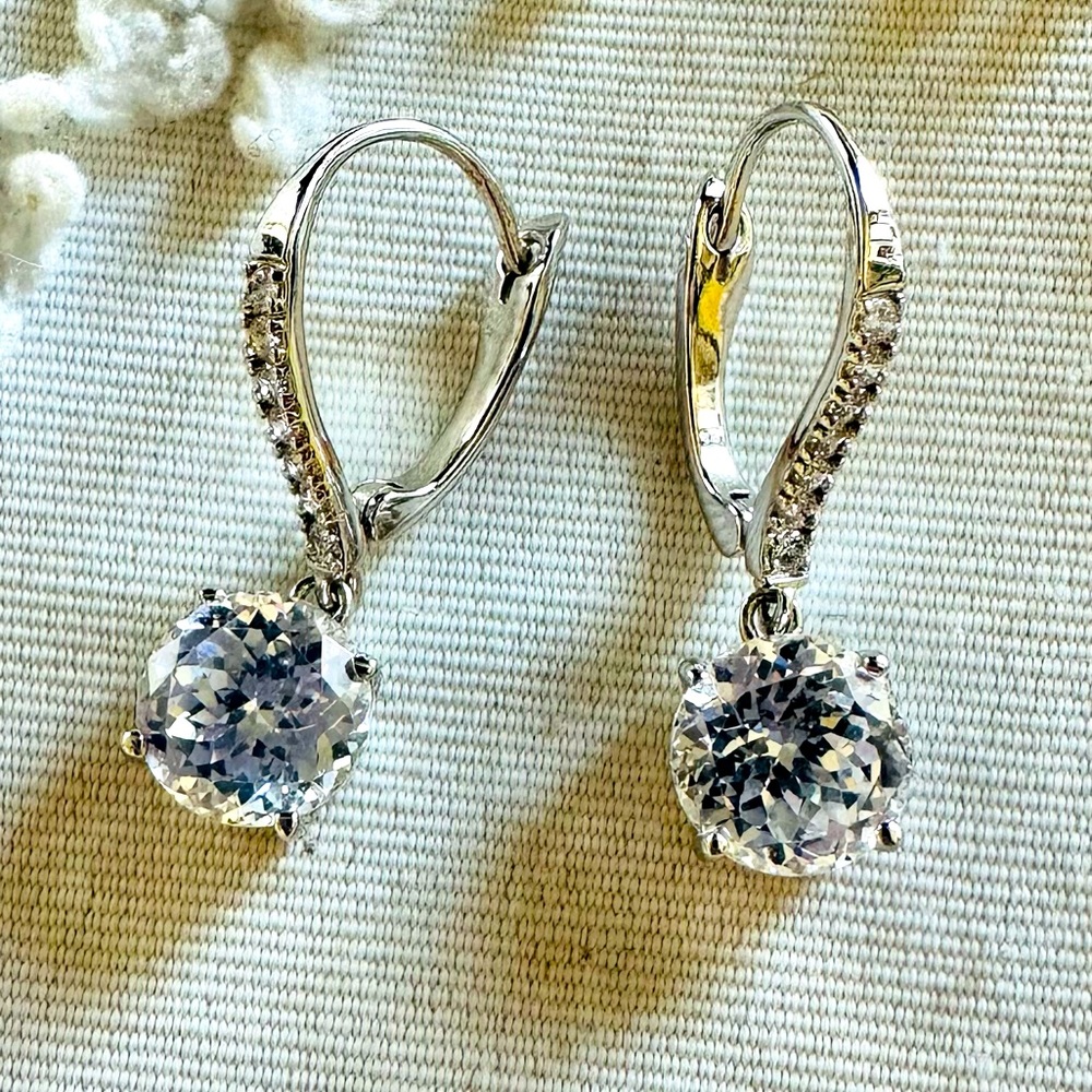 Cubic zirconia earrings